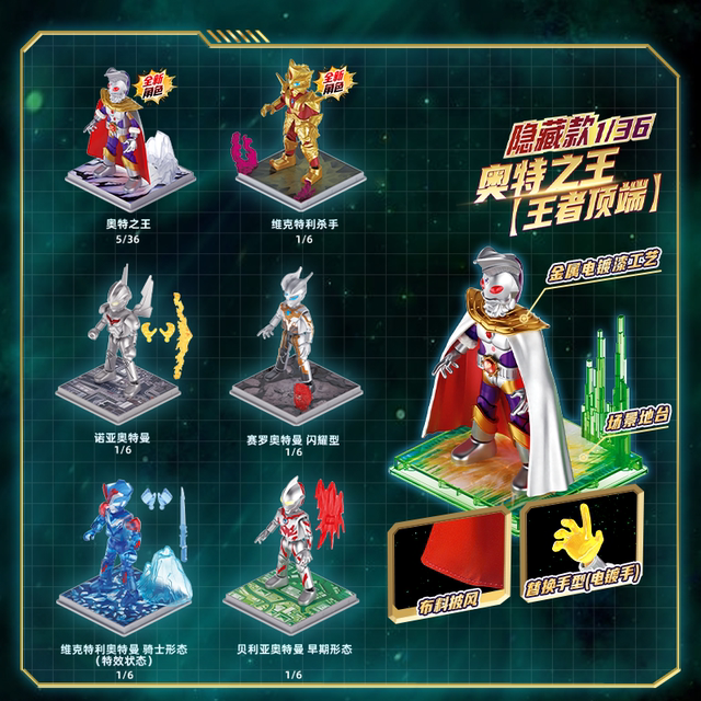 Ultraman Brooke Stars Shining Version Tiga Cerro Children's Boys Collectible Toy Figure