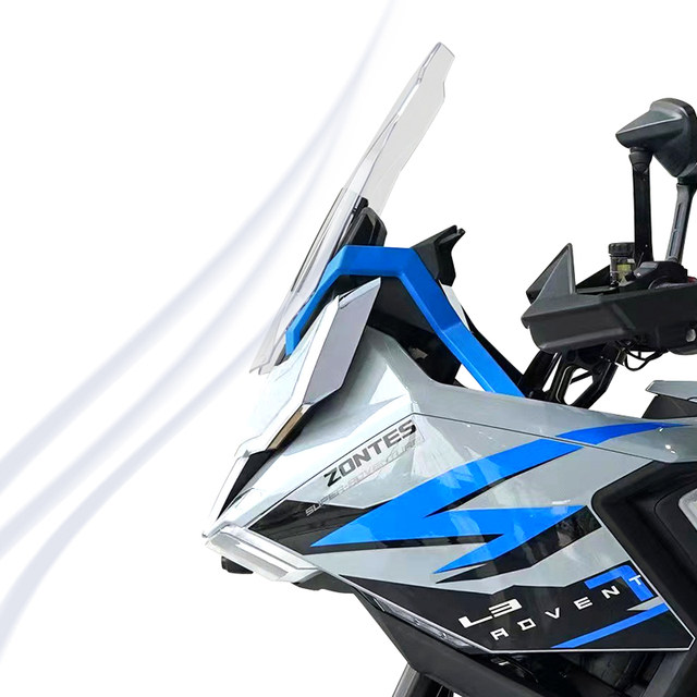 Knight Bull is suitable for Shengshi 703F front windshield special modified windshield heightening chest protector rain shield accessories