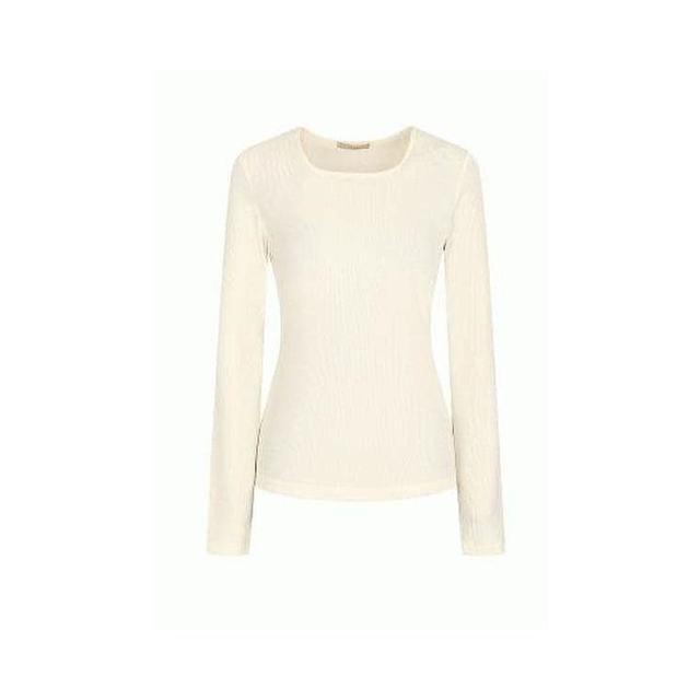 
Korean Direct Mail THE IZZAT Women's Square Collar Slim T-Shirt IMAM0TS70SG