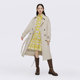 The same spring new style adjustable belt retro double-breasted windbreaker in Bo Shopping Mall