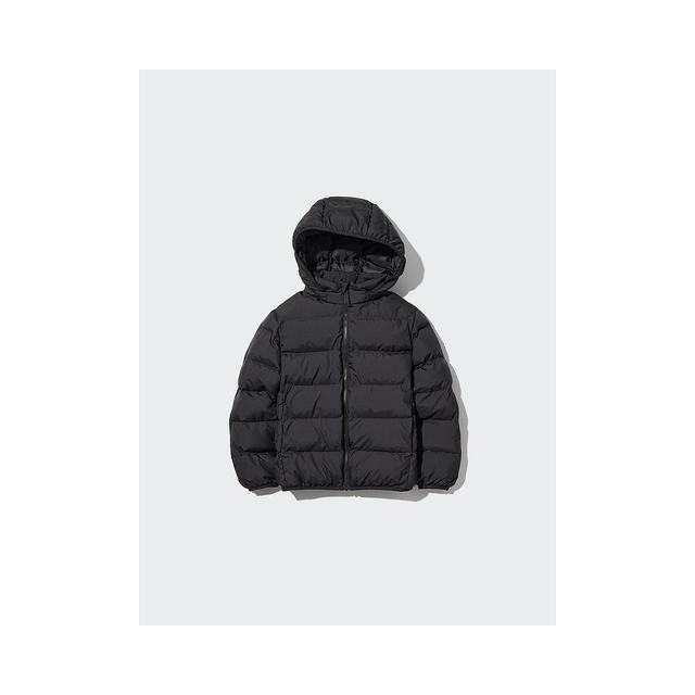 
Japanese errand running UNIQLO Uniqlo children's Pufftech washable parka 09 BLACK KI