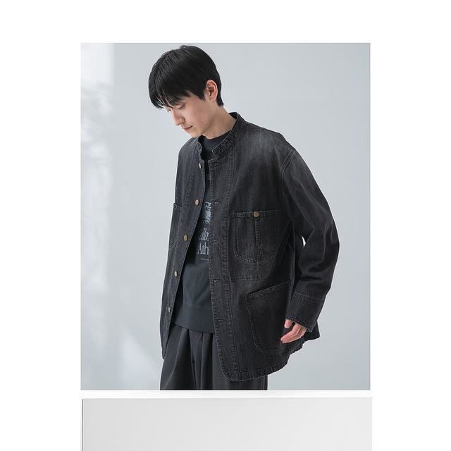 Japan Direct Mail URBAN RESEARCH 10 oz denim one-piece work jacket sweater unique
