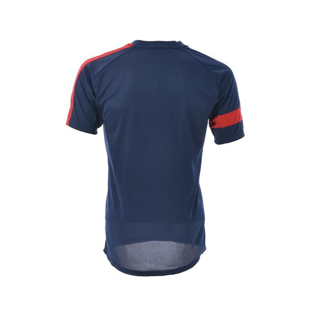 Japan direct mail New Balance youth sports shirt JJTF0489-NRD navy red
