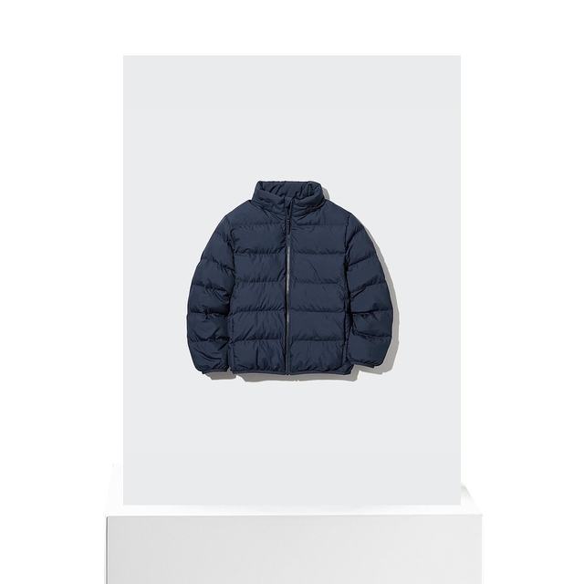 
Japanese errand running UNIQLO Uniqlo children's Pufftech washable parka 09 BLACK KI