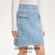 Vero Moda Outlet Skirt in summer new style sweet and elegant high-waisted A-line skirt short skirt trendy
