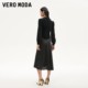 Vero Moda Outlet shirt for women in autumn and winter new velvet lapel puff sleeves slim tops are popular