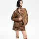 Vero Moda Outlet denim skirt summer new style camouflage retro fashionable patchwork waist street fashion