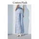 CoutureMade casual pants summer clearance women's printed pleated loose suit trousers for veromoda
