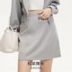 Vero Moda Outlet Skirt in summer new glitter powder solid color A-line short skirt fashionable versatile and simple and fashionable