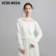 Vero Moda Outlet sweater dress winter new temperament mesh suspender skirt two-piece set for women