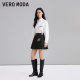 Vero Moda Outlet Skirt in summer new style new Chinese style high waist pleated dragon embroidered short skirt popular