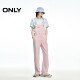 
ONLY Summer Design Female Casual and Versatile Loose Straight Strap Jeans