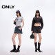 ONLY2025 summer new retro hot girl style belt low waist slim A-line denim skirt short skirt skirt women