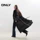 ONLY Outlet Winter 90 White Duck Down Puff Cloud-Sense Long Down Jacket for Women