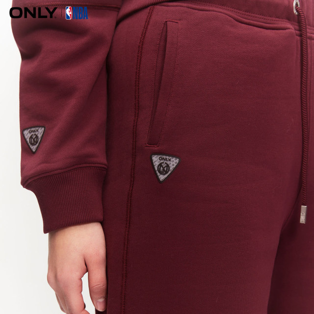 
ONLY Summer NBA Co-branded Drawstring High Waist Straight Shorts Casual Pants for Women