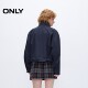 ONLY Outlet 2025 summer new fashion casual style short loose turtleneck windbreaker jacket for women