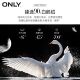ONLY Ole winter 90 white goose down hooded warm slim short down jacket for women