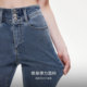 ONLY Outlet 2025 summer new commuter style breasted high waisted small feet pants cropped jeans women

