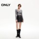 
ONLY Summer Retro Old Pocket A-line Slim PU Short Skirt Skirt Women