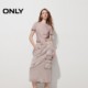 ONLY Summer Wasteland Style Old White Working Pocket High Waist Skirt Women

