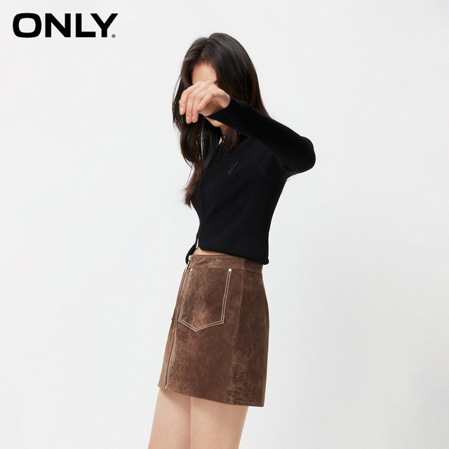 ONLY Summer Fashion Big Pocket Hip A-line Short Skirt for Women