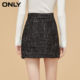 ONLY Summer Little Flavor High Waist Small Waist Zipper Short Skirt Skirt Women