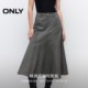 ONLY2025 summer new irregular design washable and old A-line umbrella skirt to make women slim mid-length skirt