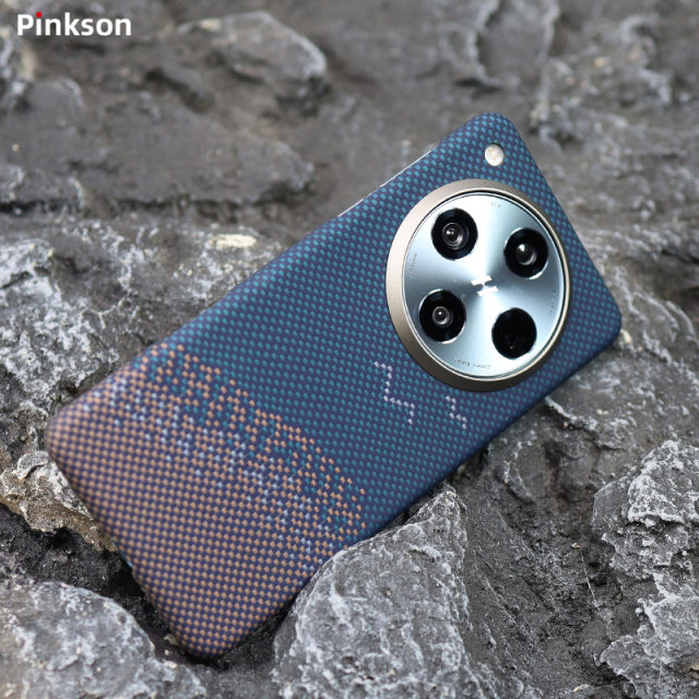 Pinkson is suitable for OPPO X8 Pro mobile phone case X7 Kevlar aramid fiber carbon fiber protective cover