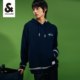 Jack Jones Ole Men's Sweater Men's Comfortable Fashion Trendy Loose Hooded Sweater Sweater Men's Top