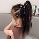 Dreadlocks for girls braided hair clip headdress children's jazz dance street dance accessories sweet cool fixed braided hair buckle