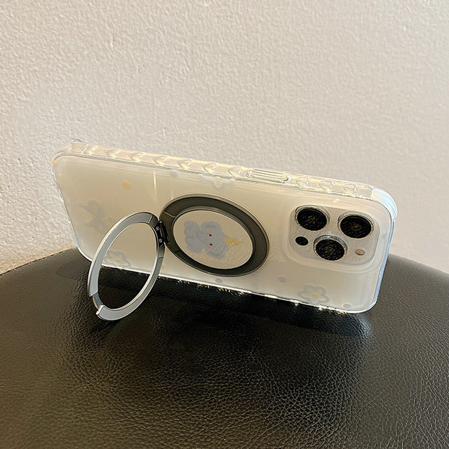 
Kabatton magnetic Dumbo suitable for Apple 16 mobile phone case new iphone17pro male 15promax female 14pro with stand 13 high-end and super good-looking, will not hit the shell in 2025