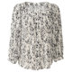 Yalida French retro quarter sleeve floral shirt for women in summer 2025 new women's new Chinese style shirt
