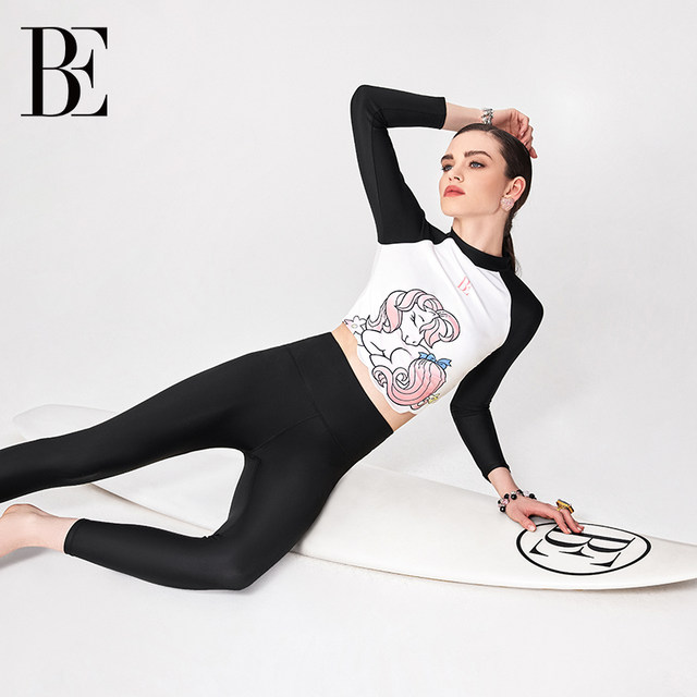 BE Van der An long-sleeved split swimsuit casual surfing diving skiing quick drying clothes