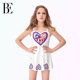 BE van der An children's one-piece dress swimsuit sun protection princess feeling new products 2025