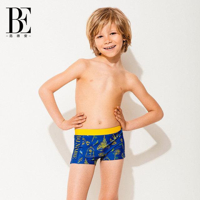 BE Fan De'an children's swimming trunks fashion hot spring resort water park swimming new boys swimming trunks