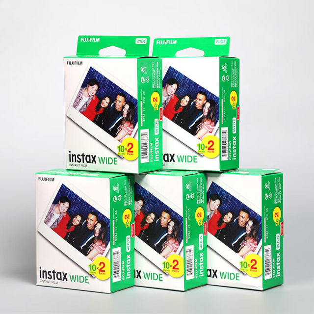 Fuji Polaroid photo paper wide 5-inch white edge wide photo paper WDIE400/300 camera