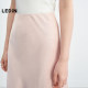 Lecho satin wrinkled fishtail skirt fairy skirt 25 summer new elastic waist skirt temperament high waist mid-length skirt