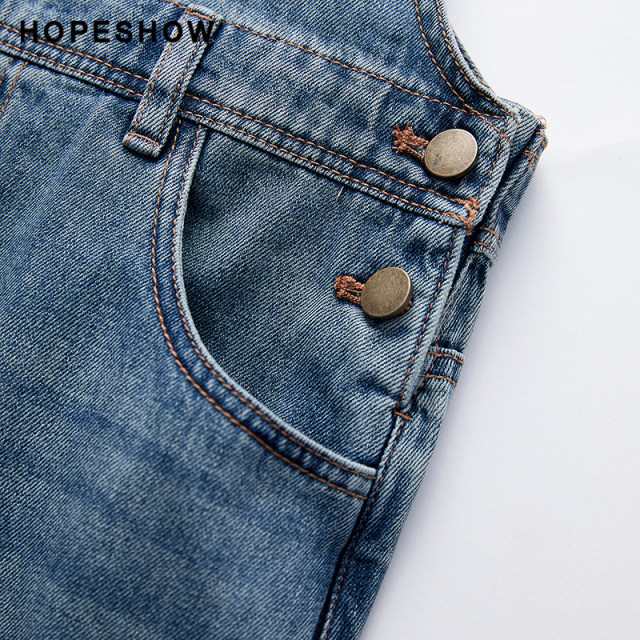 Red sleeve summer new women's retro washable burr front slit square collar pull-out denim strap skirt