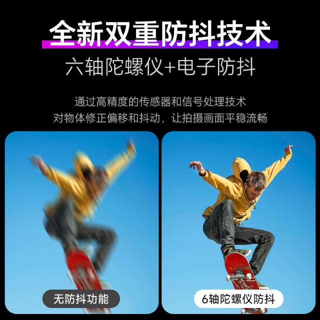 SJCAM Speed ​​Movie C110 Sports Camera Thumb Ultra-Definition 4K Motorcycle Recorder Riding 360 Camera Anti-Shake