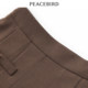 Peacebird Women's New Year Winter Temperament Pleated Skirt A1GED4569
