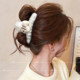 Large hair volume multi-plate hair clip women's autumn and winter back head cute plush fish hair clip headband shark clip hair clip