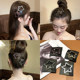 Rhinestone five-pointed star hairpin side forehead bangs hairpin female back head clip headdress broken hair bb clip clip