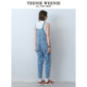TeenieWeenie Bear Outlet Women's Spring Loose Vibrant Jeans Overalls Pants