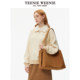 TeenieWeenie Bear Outlet Women's Imitation Lamb Silk Lapel Sweater Winter Pullover
