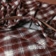 Retro pocket plaid skirt for women 2025 spring and autumn new small high-waisted slim skirt for women