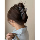 High-end love hair clip for women 2025 new style back head hair clip large shark clip hair clip headgear