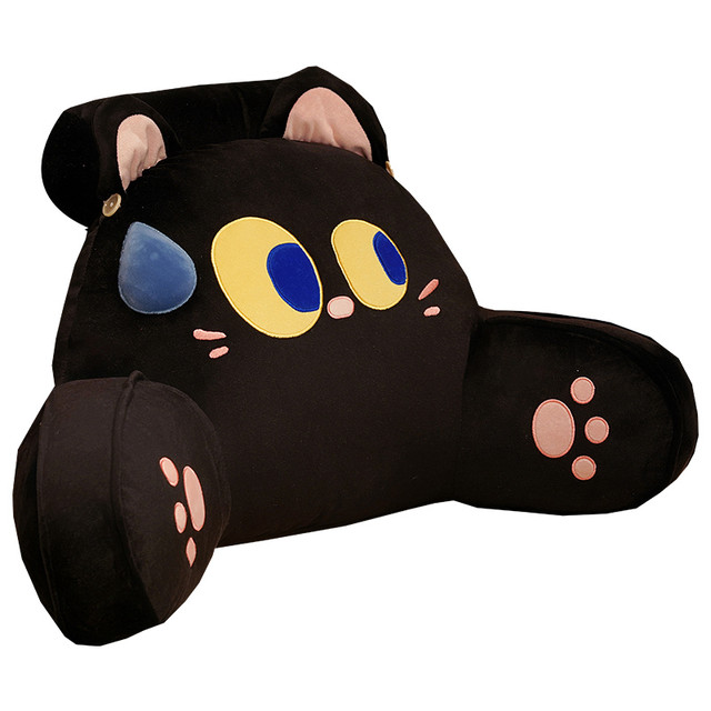 Bedroom pillow, bedside backrest, soft bag, dormitory, student plays with mobile phone waist protection neck cushion, backrest pillow, pillow