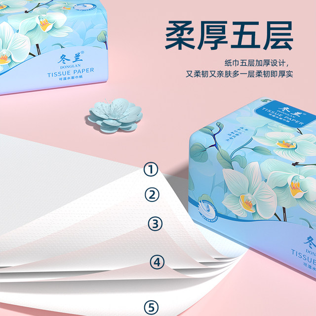 400 sheets of tissue paper in a large package for household handkerchiefs, facial tissues, napkins, and affordable tissue paper for one penny.