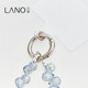 Lannuo Crystal Mobile Phone Hanging Chain Women's Beaded Wrist Lanyard 2025 New Light Luxury Exquisite High-end Sense Pack