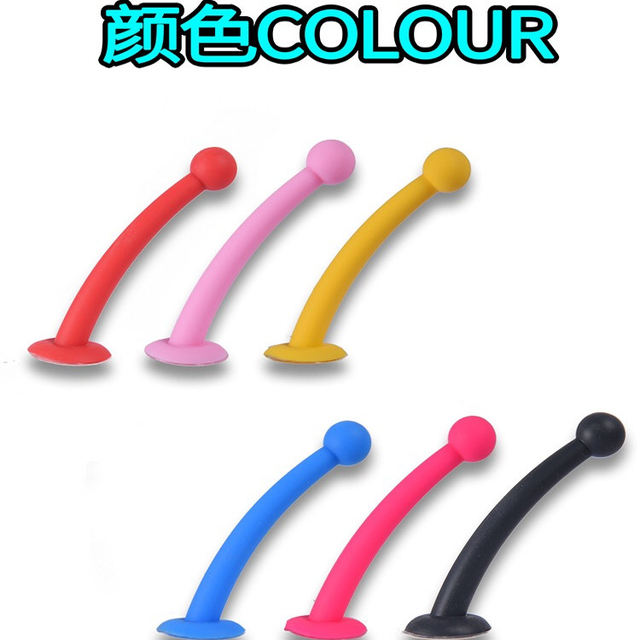 Supermoto personalized silicone electric motorcycle helmet suction cup little bee antenna decoration Harley accessories